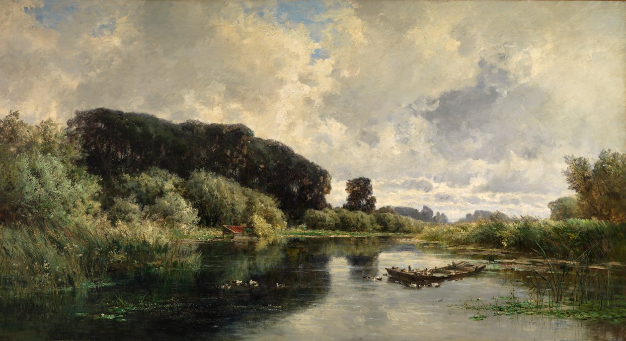 Cercanias de Vriesland (Holanda) de Carlos de Haes