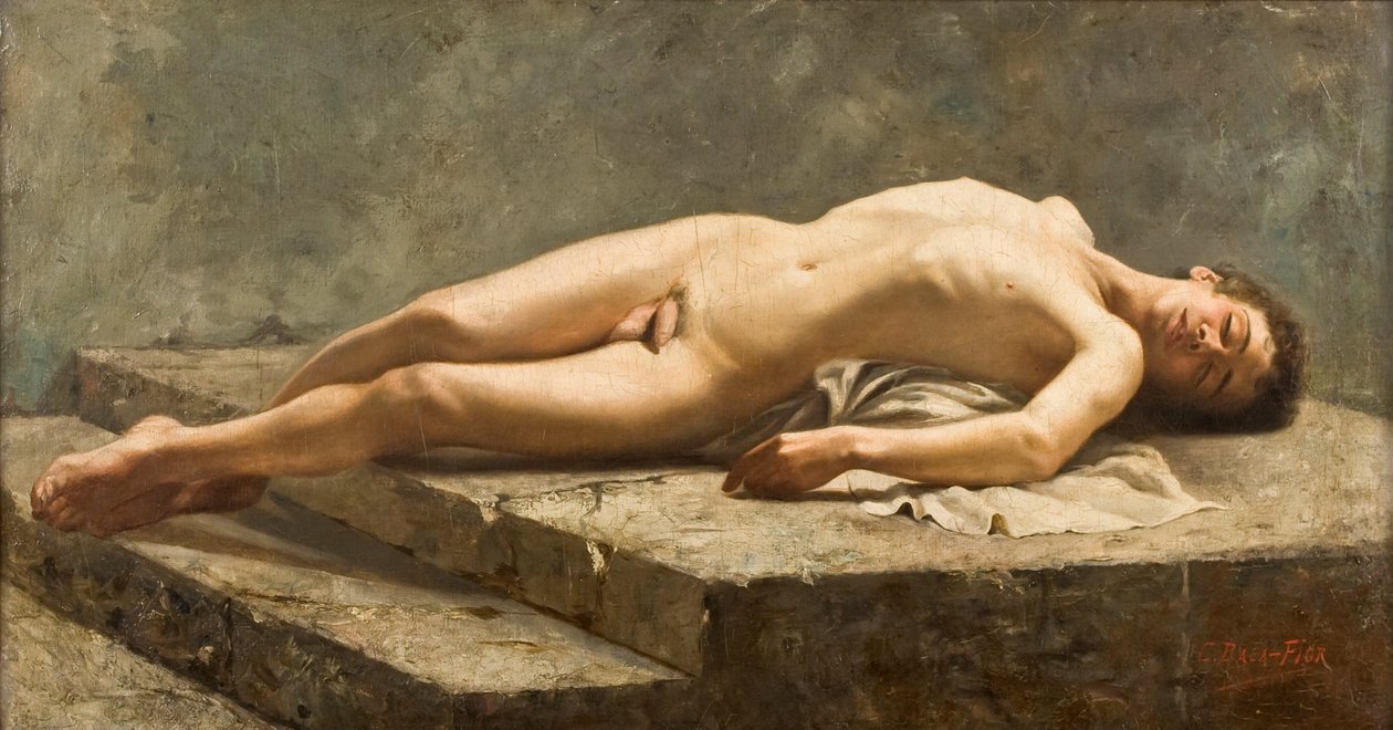 Nu reclinado de Carlos Baca Flor
