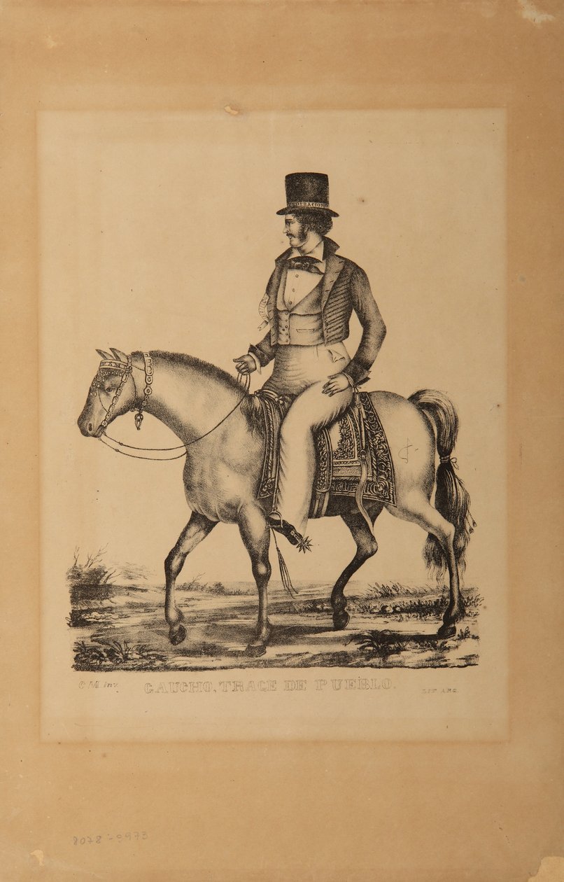 Gaucho, traje de pueblo - Carlos Morel de Carlos Morel