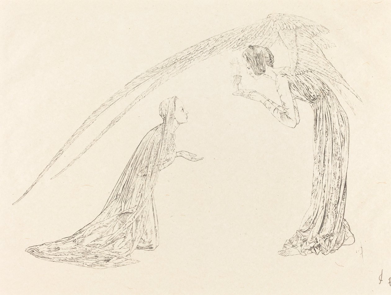 A Anunciação de Carlos Schwabe