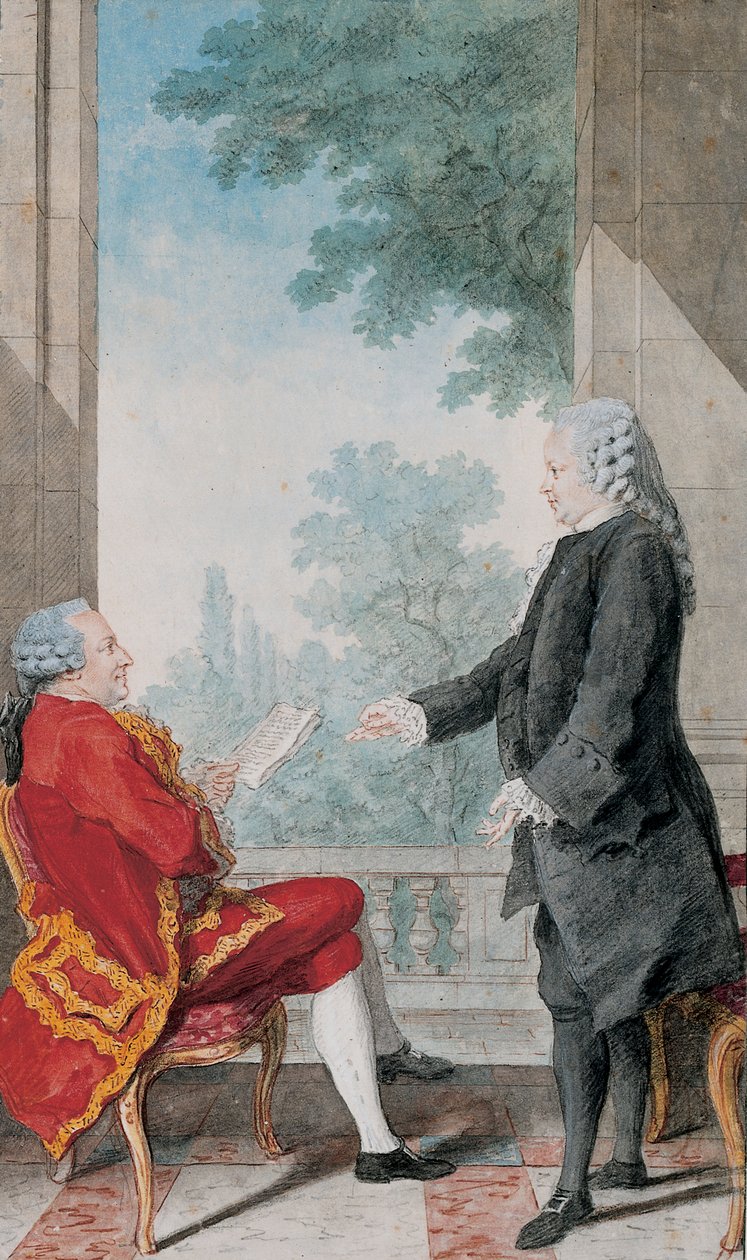 Monsieur de Montule e Monsieur Le President d "Albertas de Carmontelle