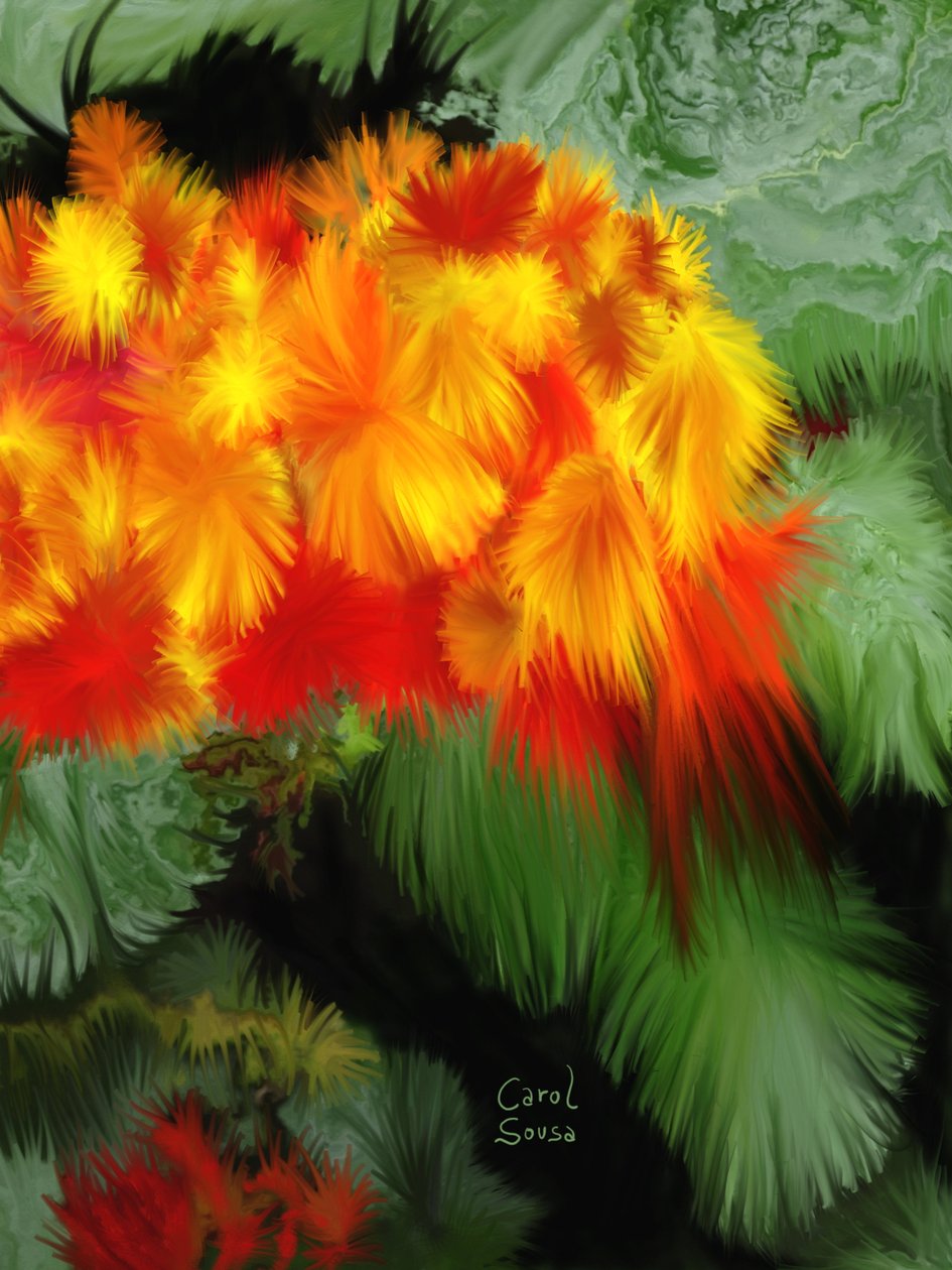 Fantasia Floral #1 de Carol Sousa Cuello