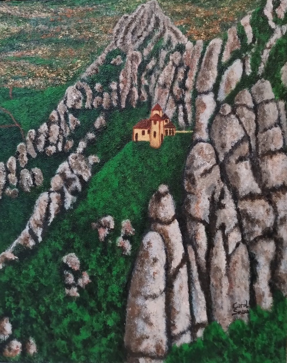 Santa Cova de Montserrat de Carol Sousa Cuello