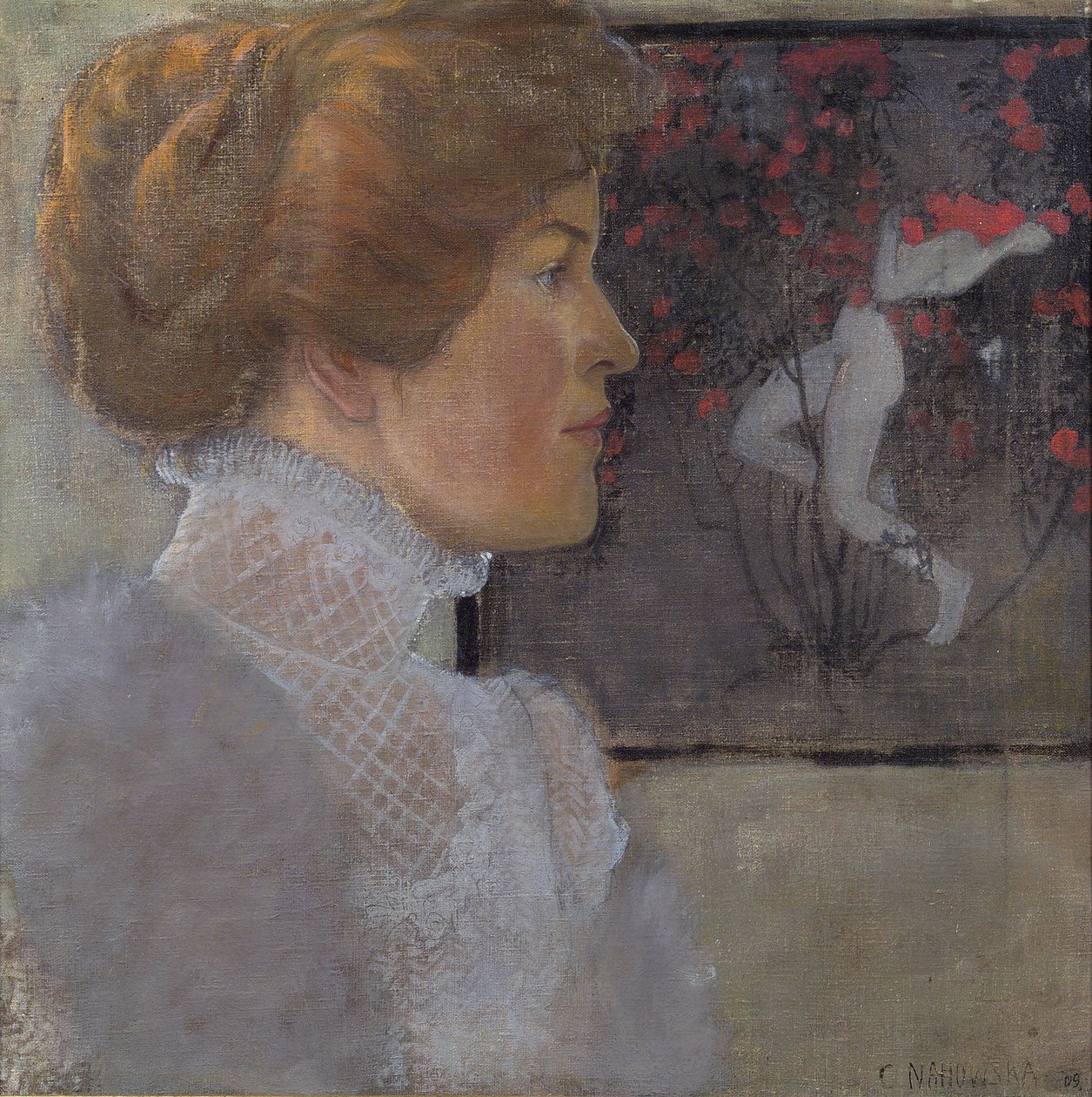 Retrato de uma senhora de Carola Nahowska