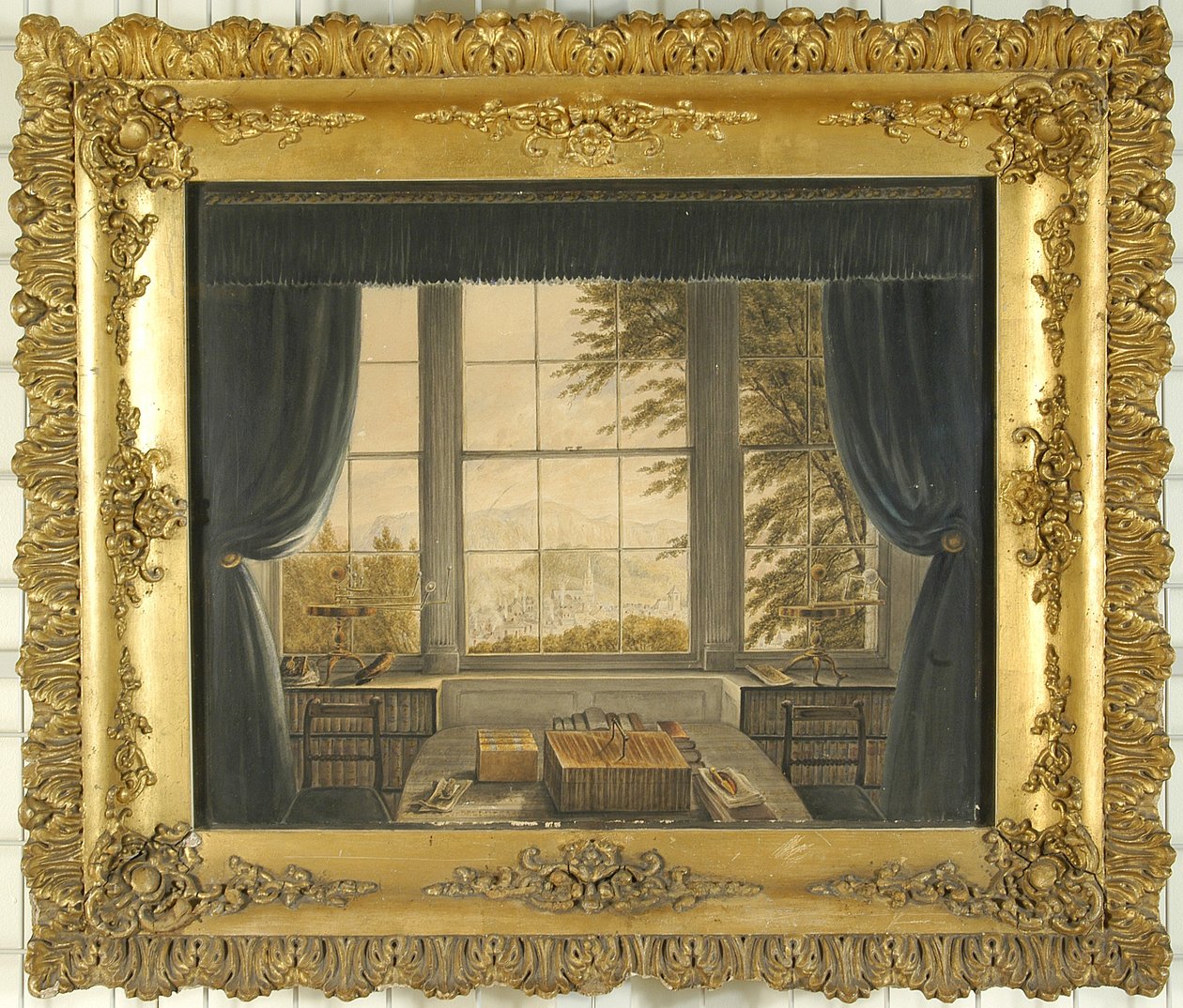 Janela Sul do Estudo de Greta Hall, 1841 de Caroline Bowles
