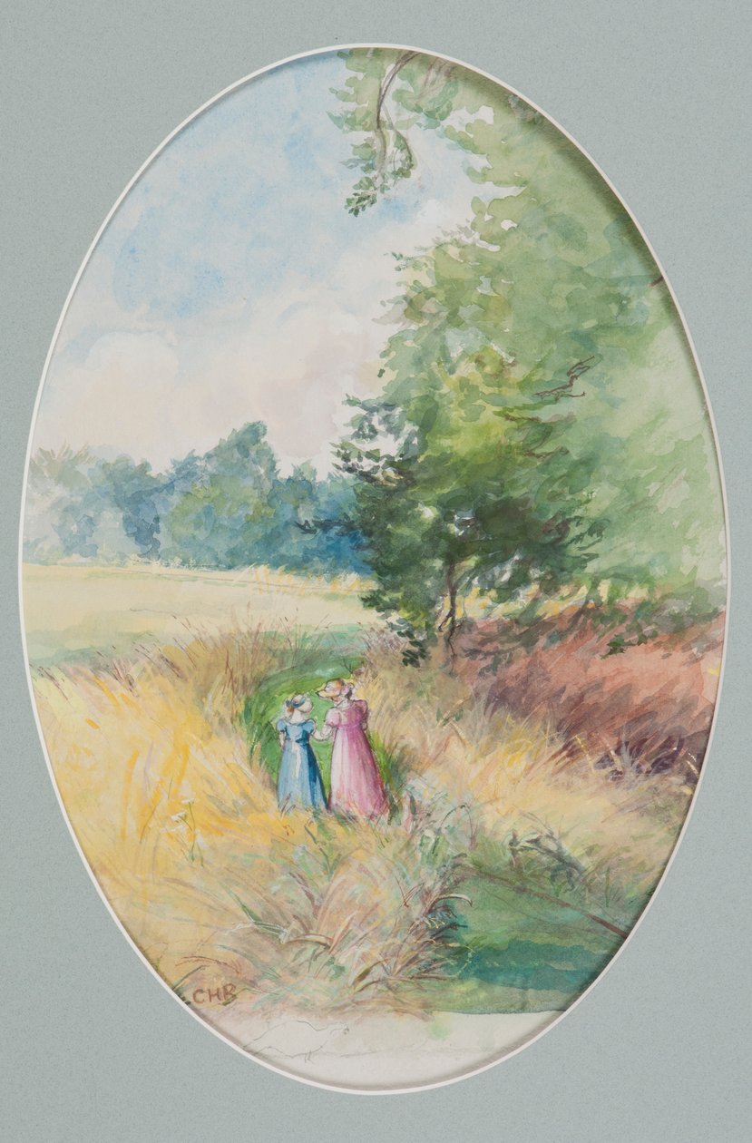 Nosso Grand Walk to Weston, 2006 (wc no papel) de Caroline Hervey Bathurst