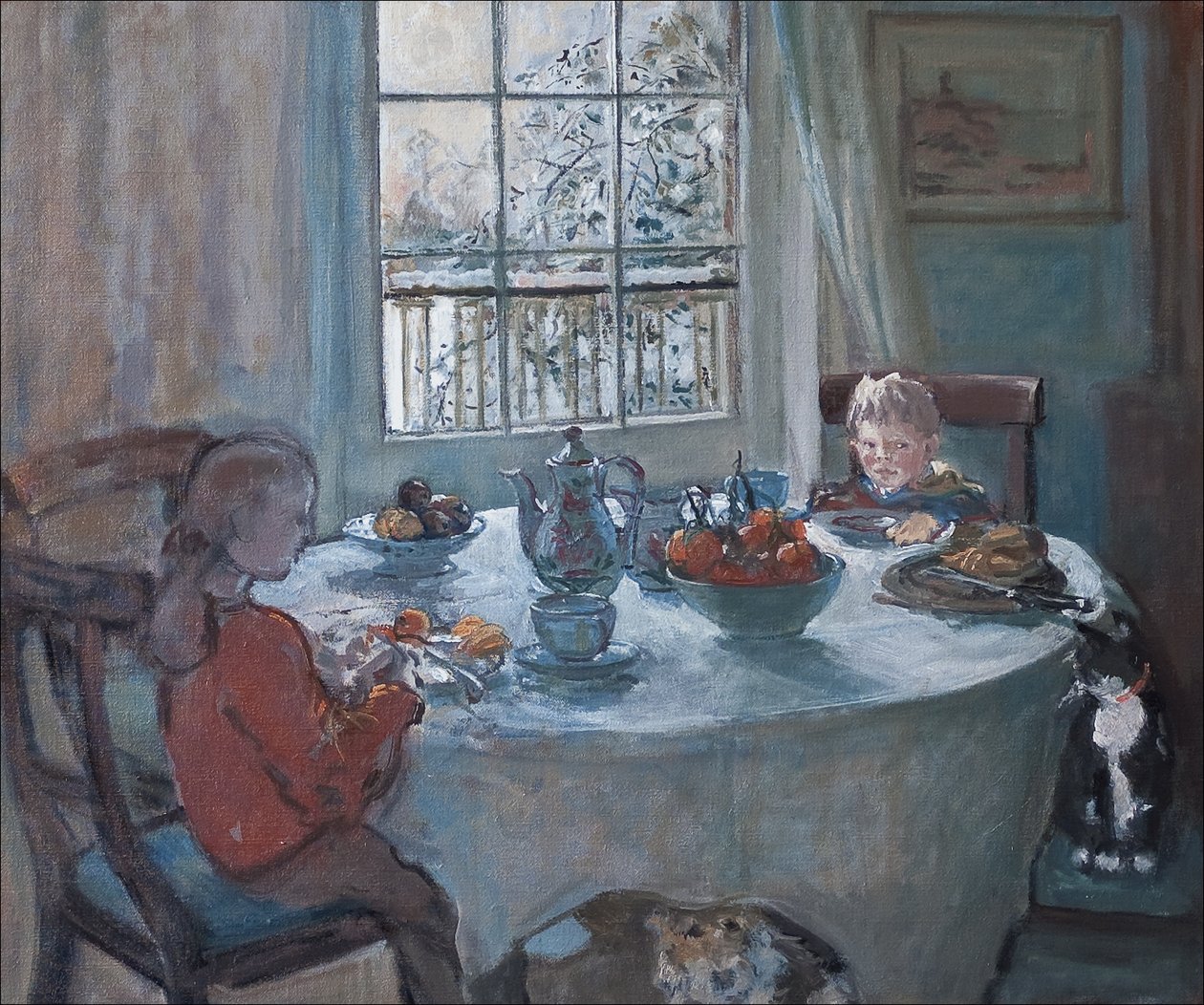 A mesa do café da manhã, 2001 de Caroline Hervey Bathurst
