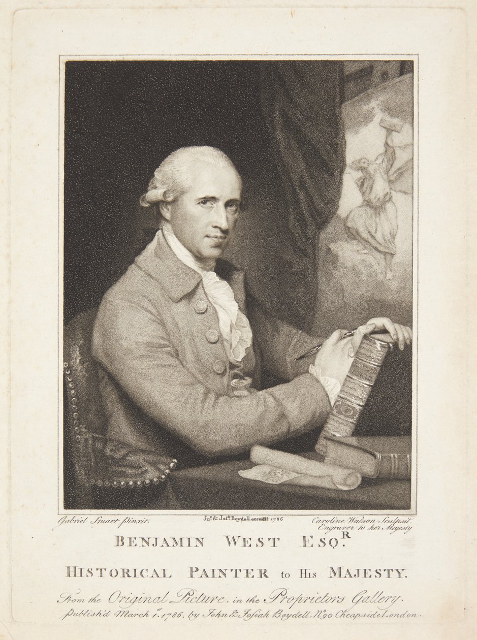Benjamin West de Caroline Watson