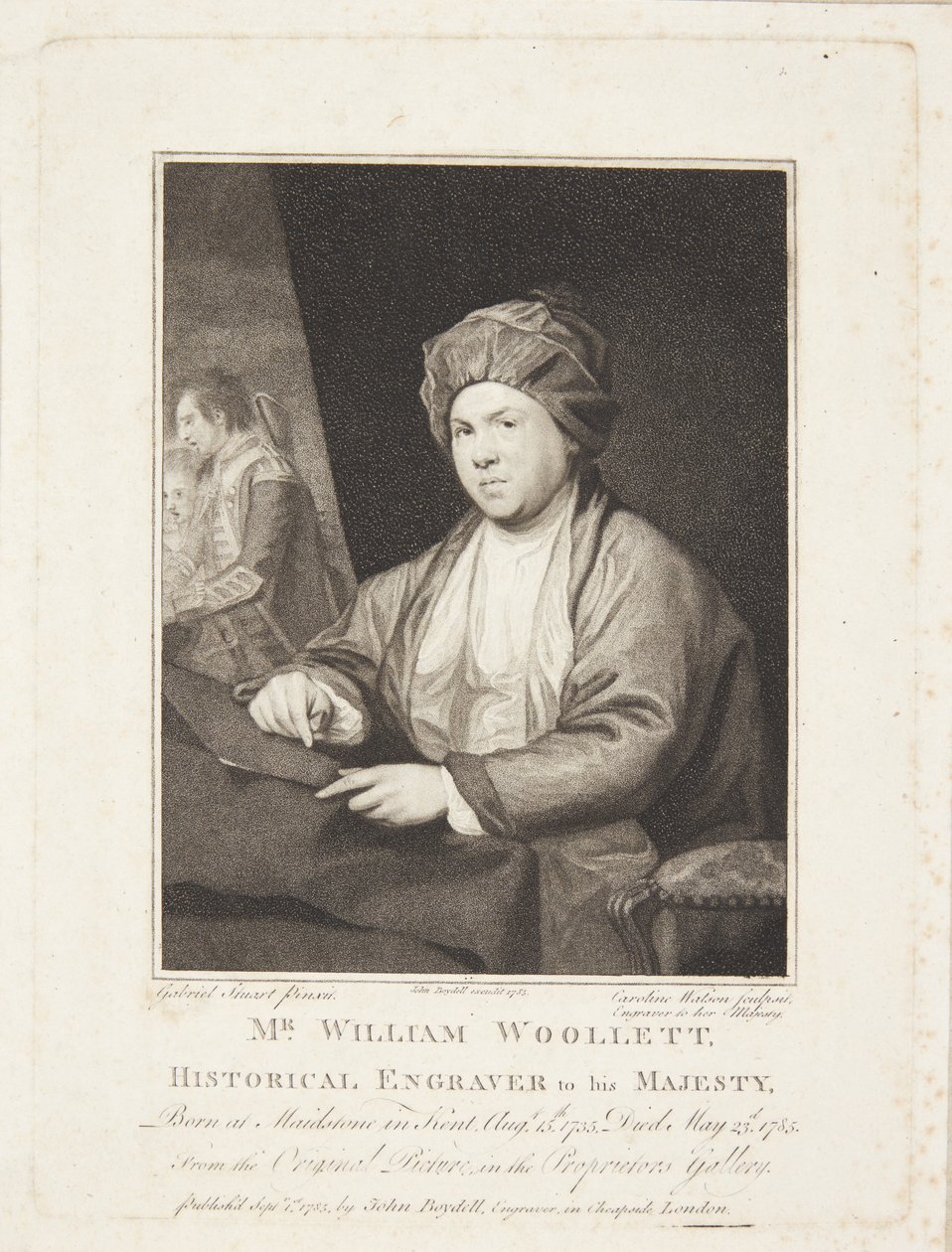 William Woollet de Caroline Watson