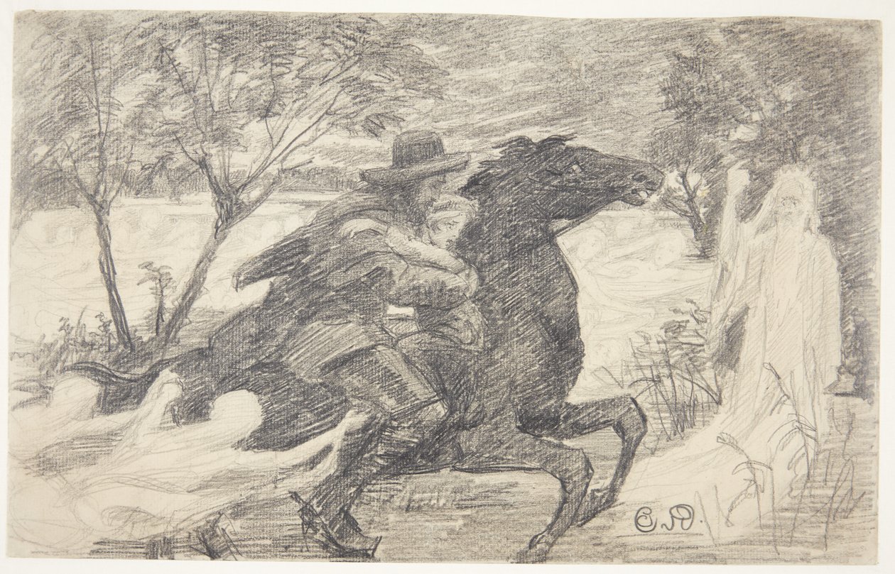 Motivo do "Erlkönig" de Goethe de Caroline van Deurs