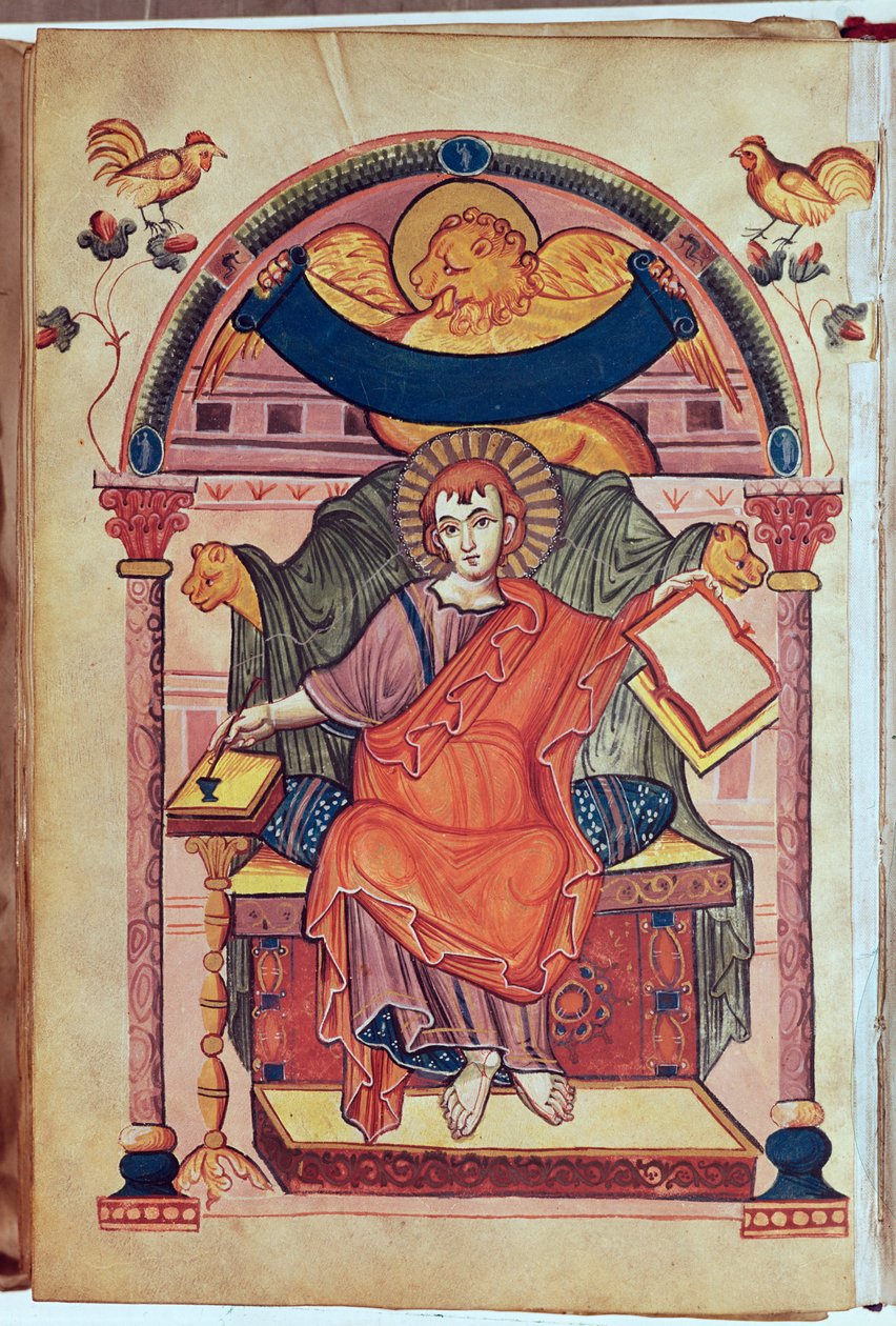 Cód. 22 São Marcos, do manuscrito de Ada de Carolingian School