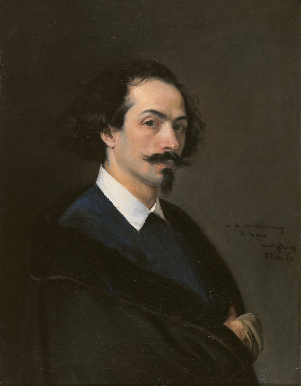 O pintor Matias MorenonInglês: Pintor Matias Morenon de Carolus Duran