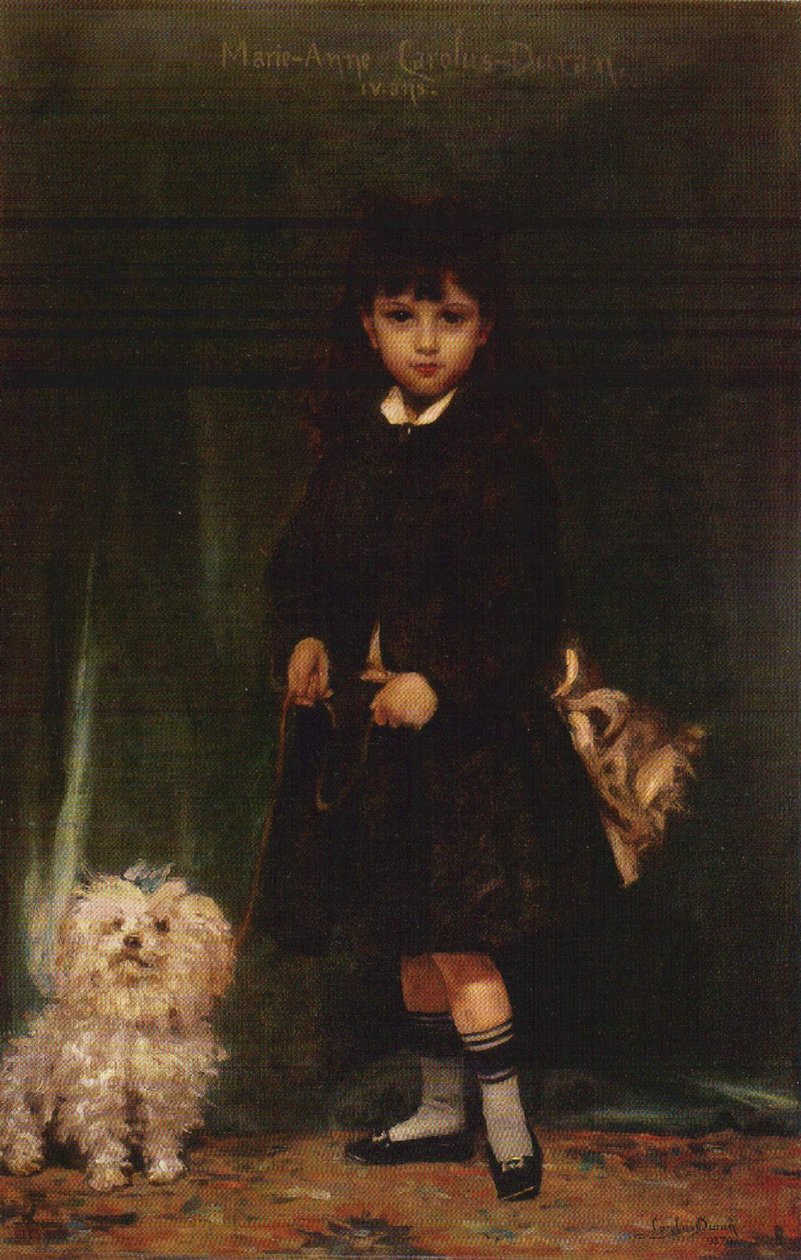 A filha dos artistas, Marie-Anne de Carolus Duran