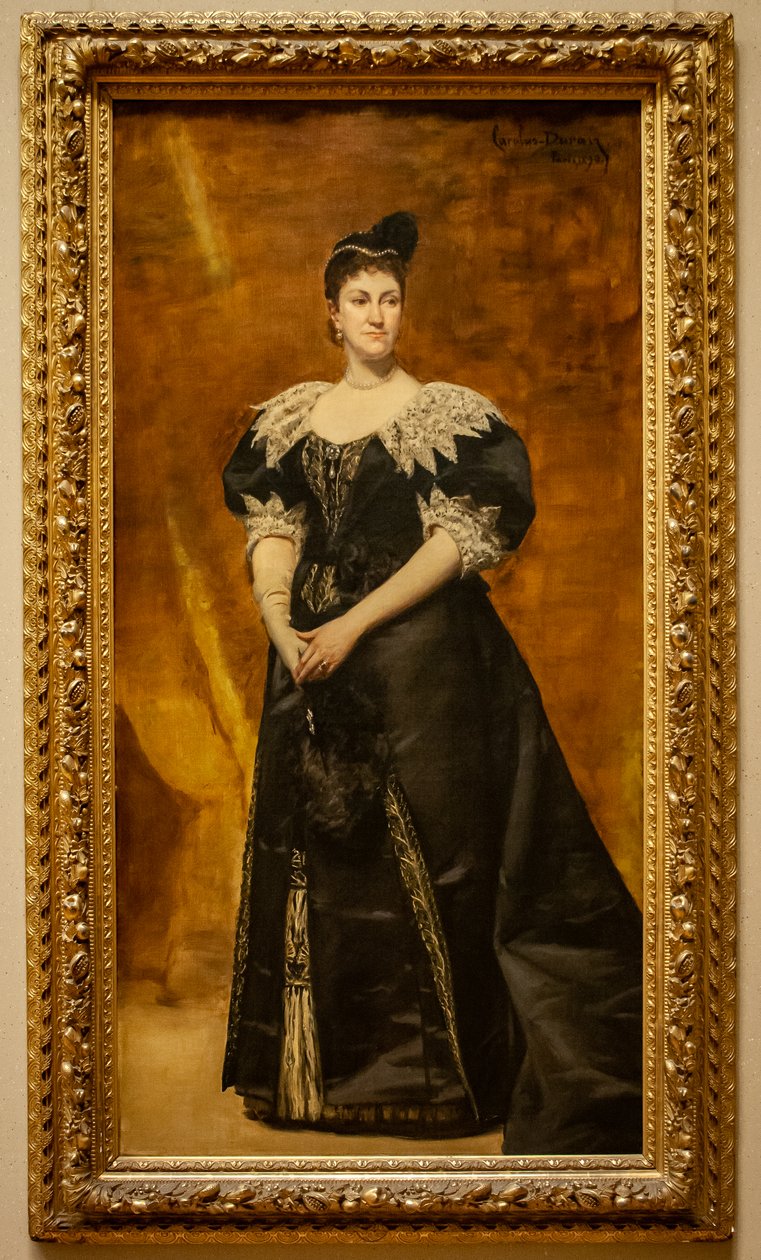 Sra. William Astor (Caroline Webster Schermerhorn, 1831-1908) de Carolus Duran