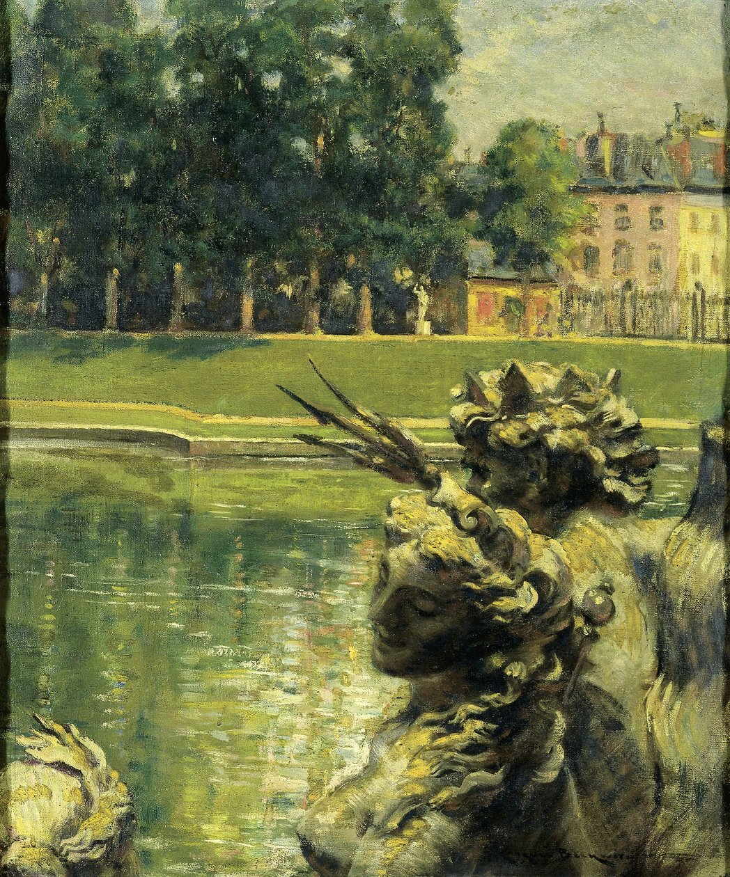 Bassin de Neptune, Versailles de Carroll Beckwith