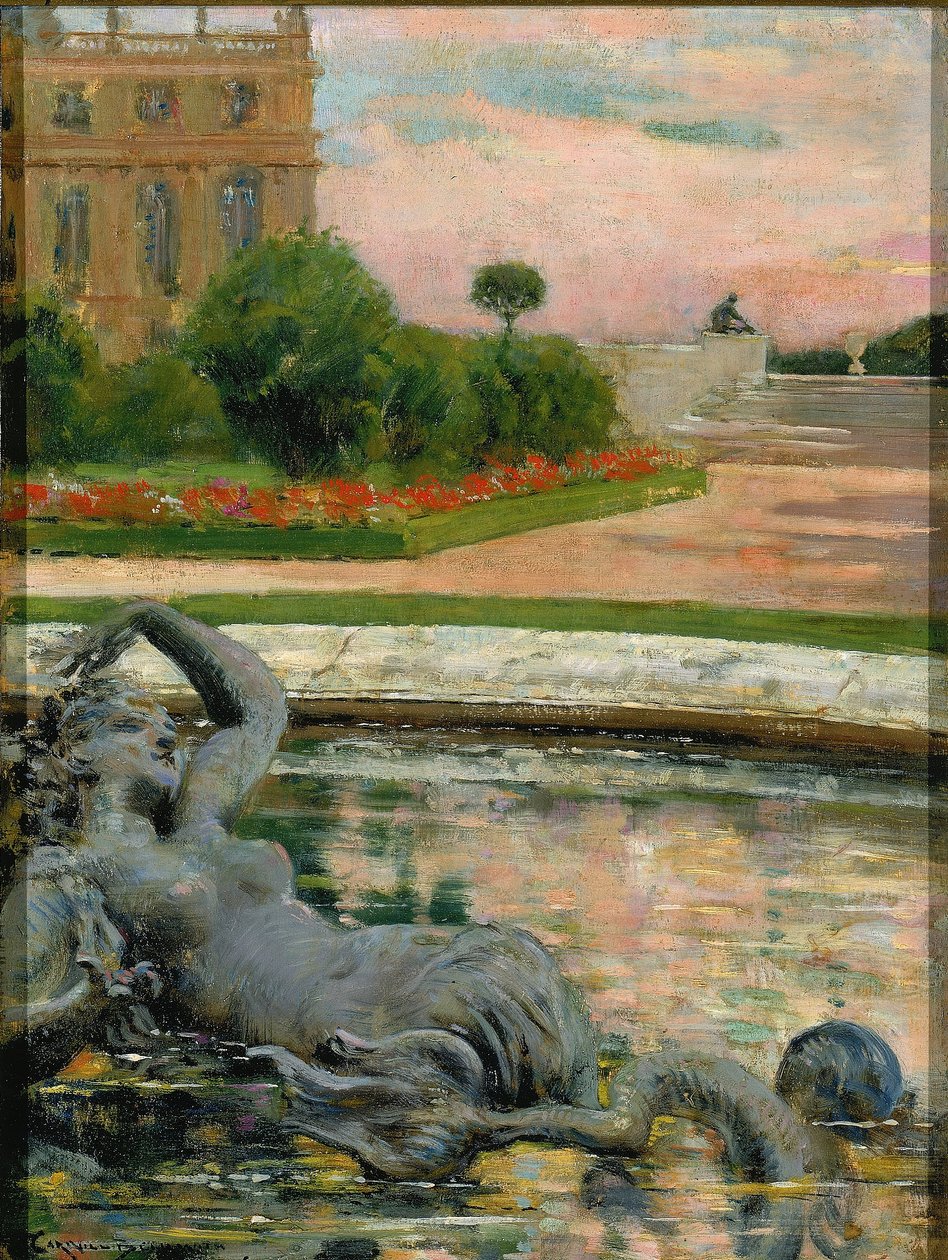 Parterre du Nord, Fontaine des Sirenes de Carroll Beckwith