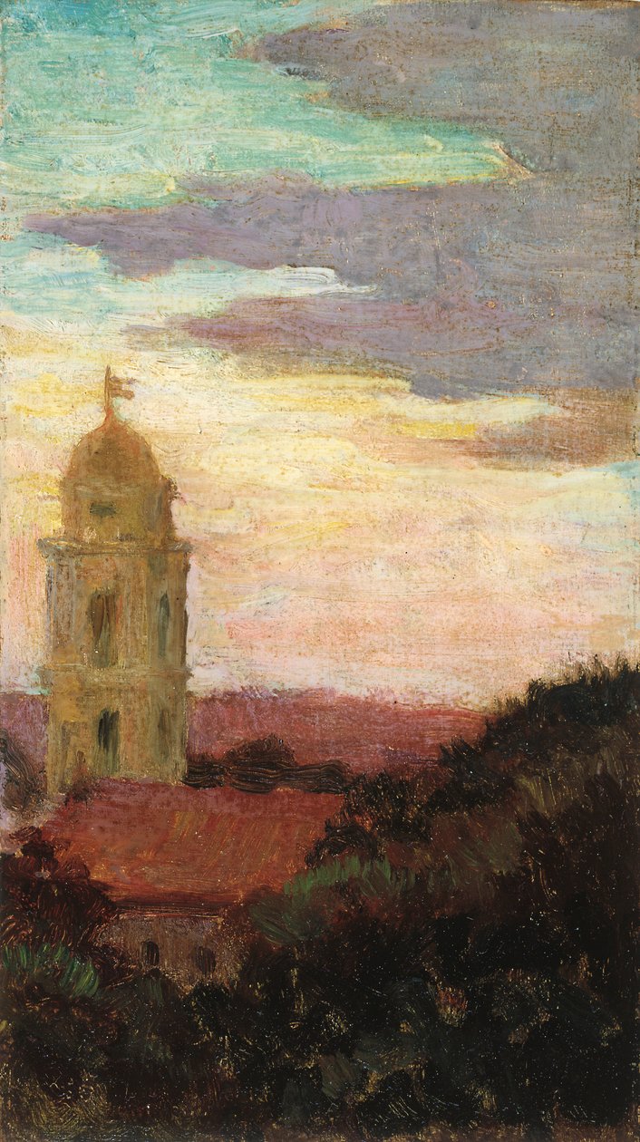 Santo Isidor, Roma, 1911. de Carroll Beckwith