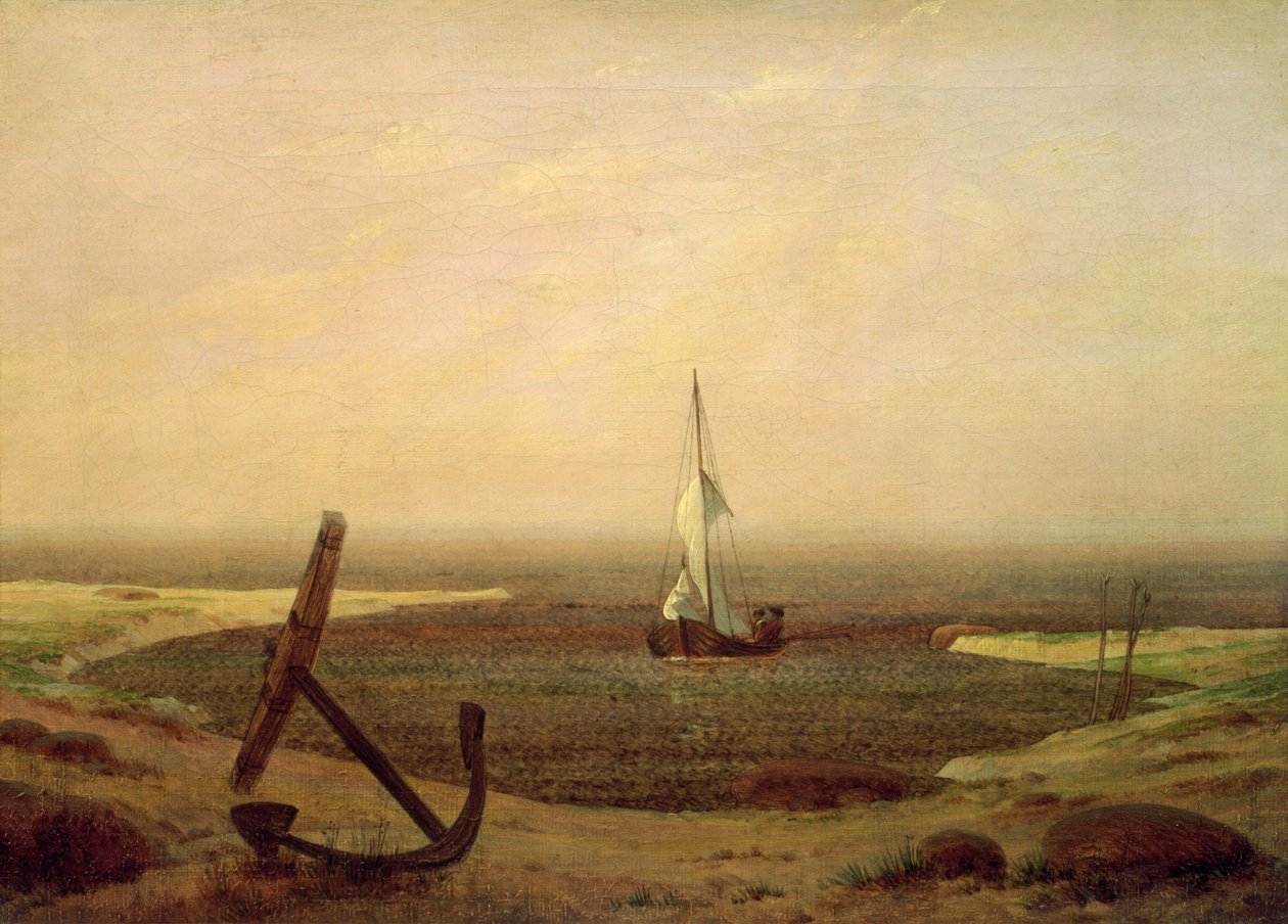Tarde de Caspar David Friedrich