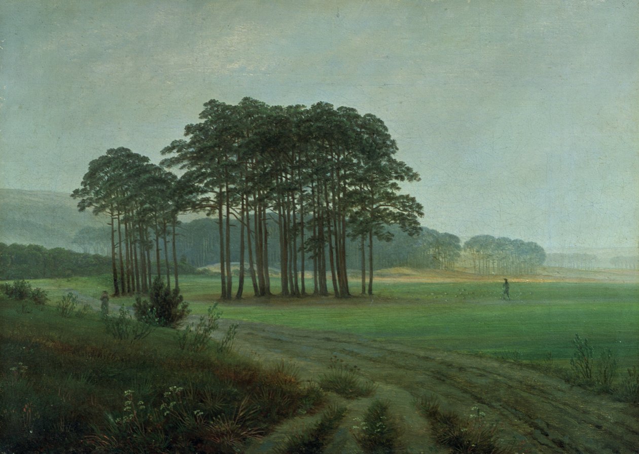 Meio-dia, 1820-25 de Caspar David Friedrich