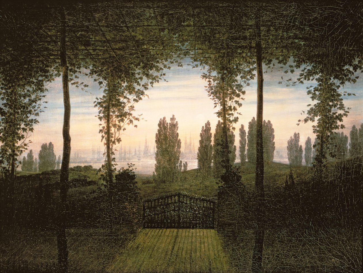Lembrança de Johann Bremen de Caspar David Friedrich