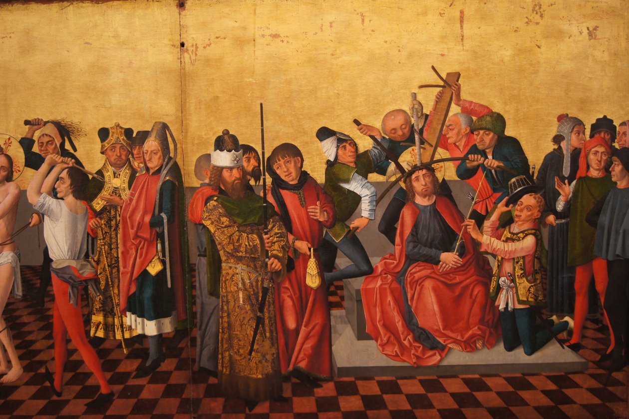 Retábulo de Colmar (Flagelação, Coroação de Espinhos) de Caspar Isenmann
