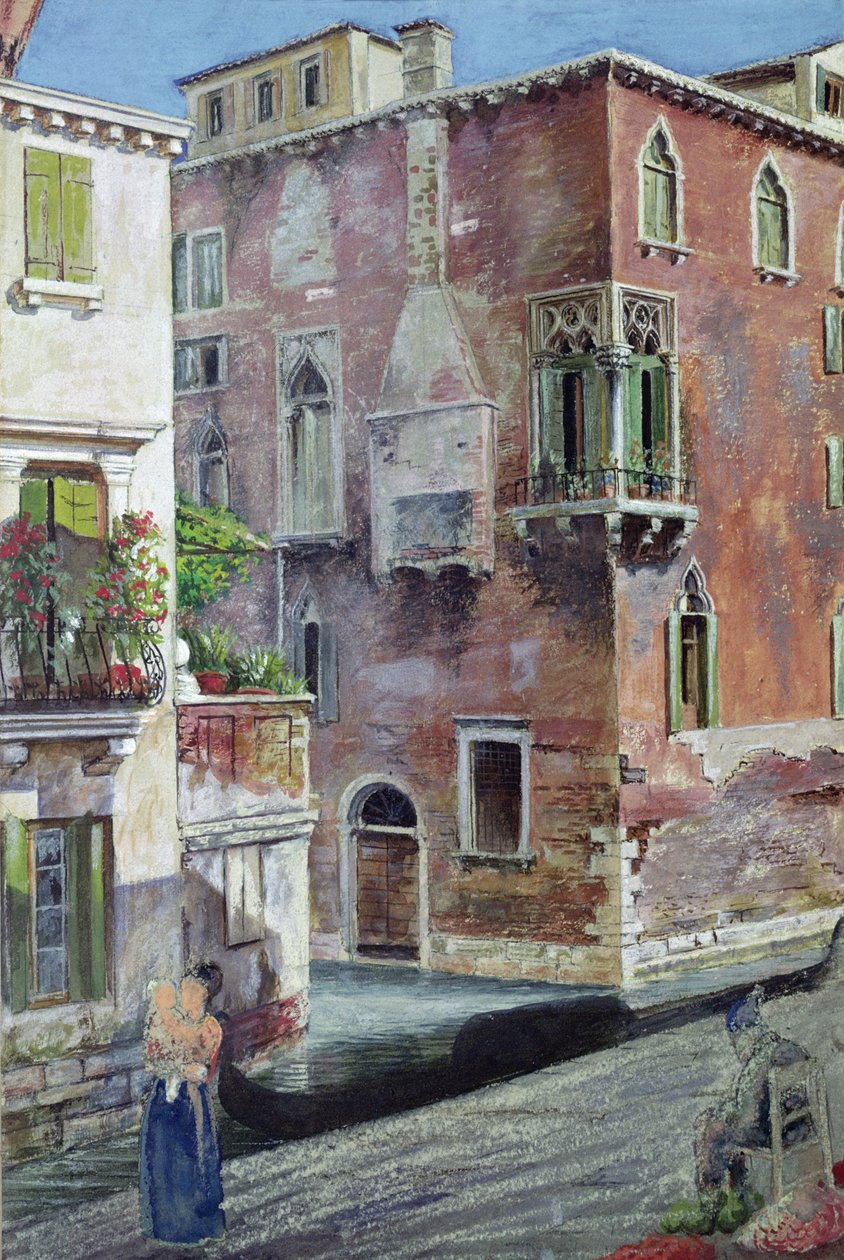 Uma cena em Veneza de Caspar Purdon Clarke