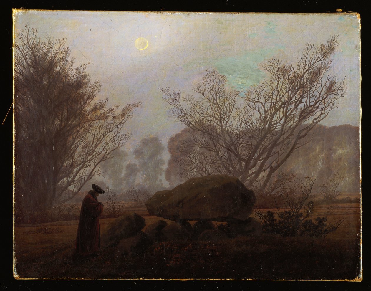 Um passeio nas montanhas de Caspar David Friedrich