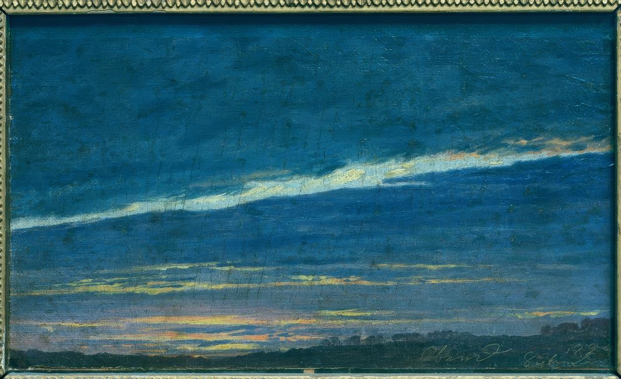 noite de Caspar David Friedrich