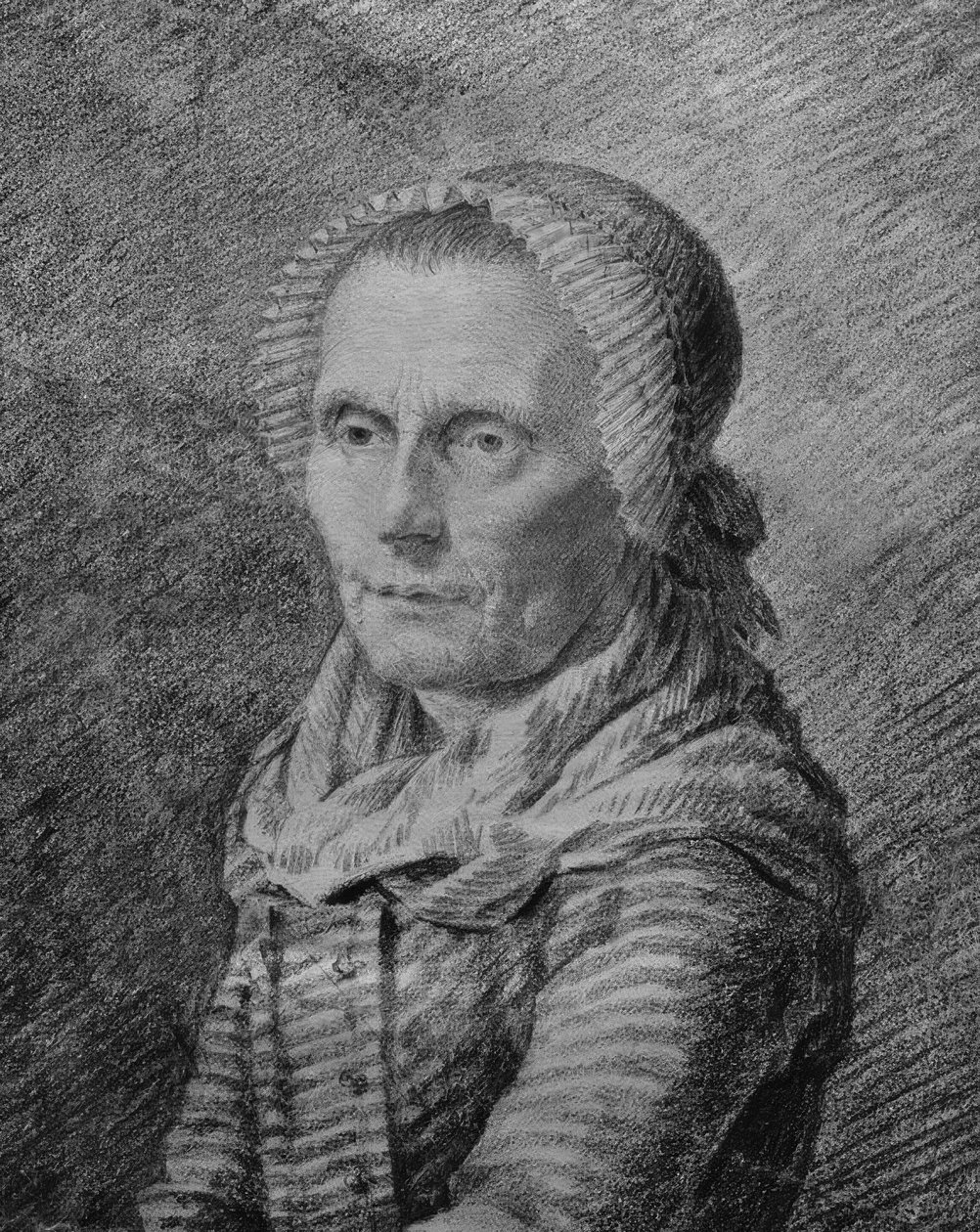 Retrato da mãe pagã de Caspar David Friedrich