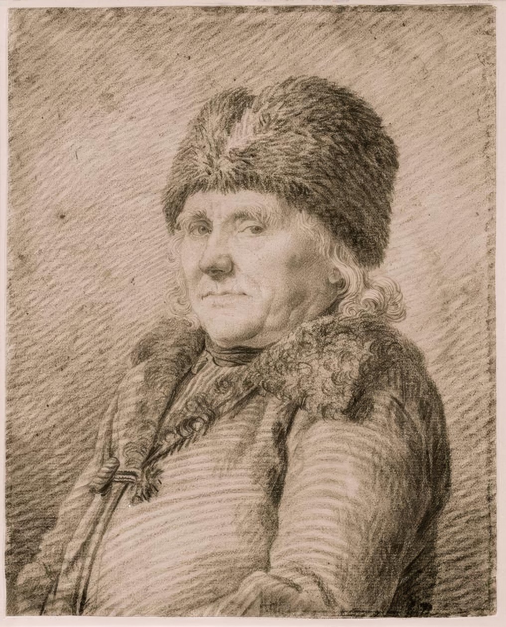 Retrato do Padre Adolph Gottlieb Friedrich de Caspar David Friedrich