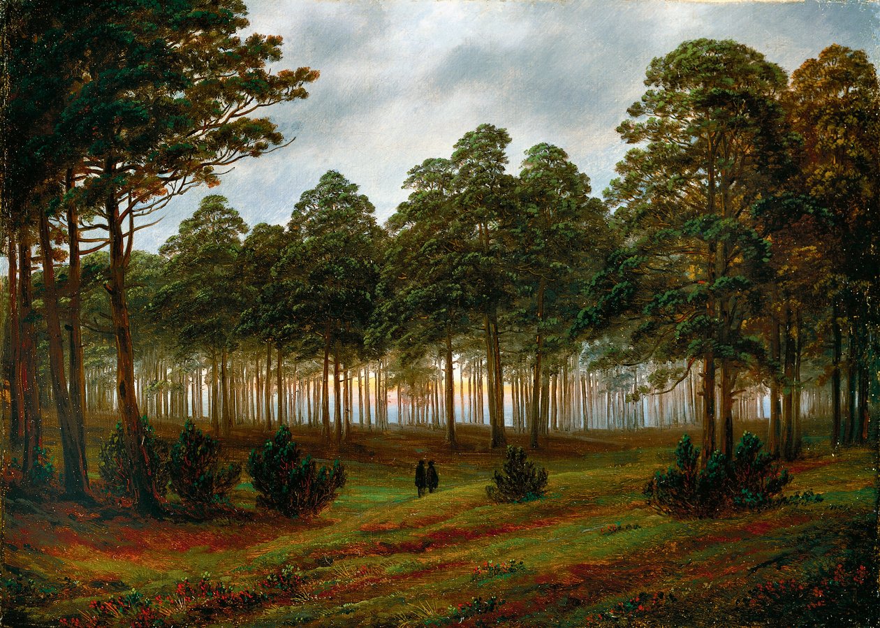 Noite de Caspar David Friedrich