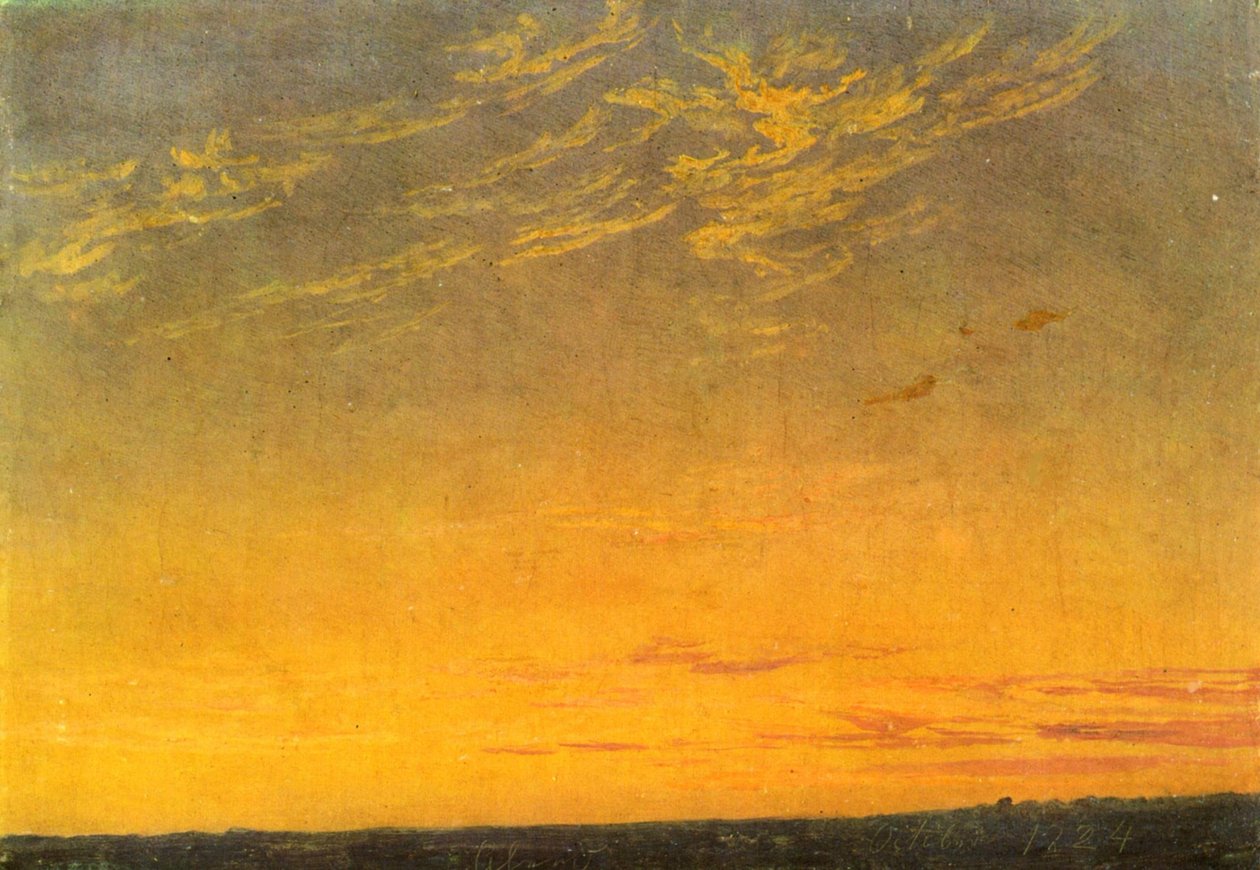 Noite de Caspar David Friedrich