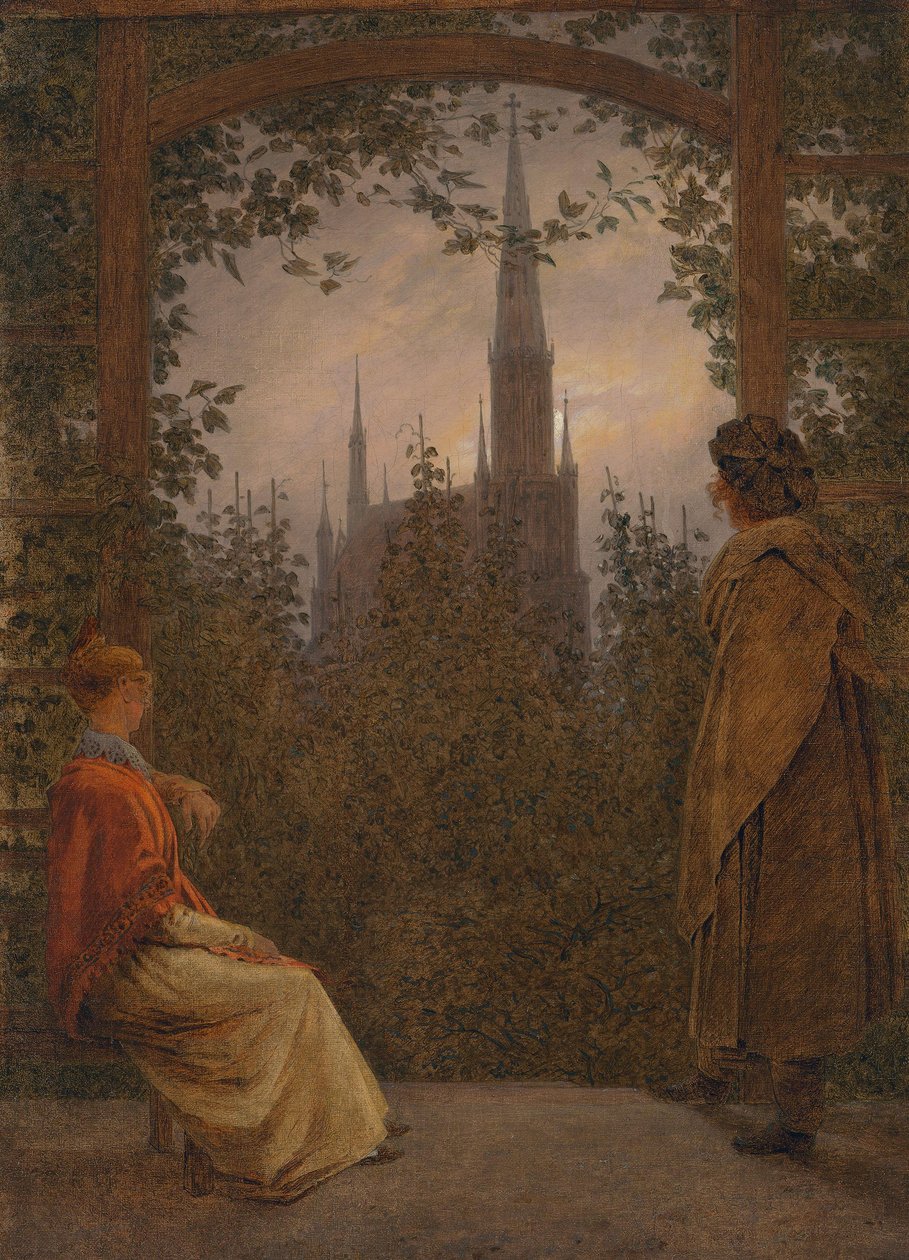 Pavilhão de jardim de Caspar David Friedrich