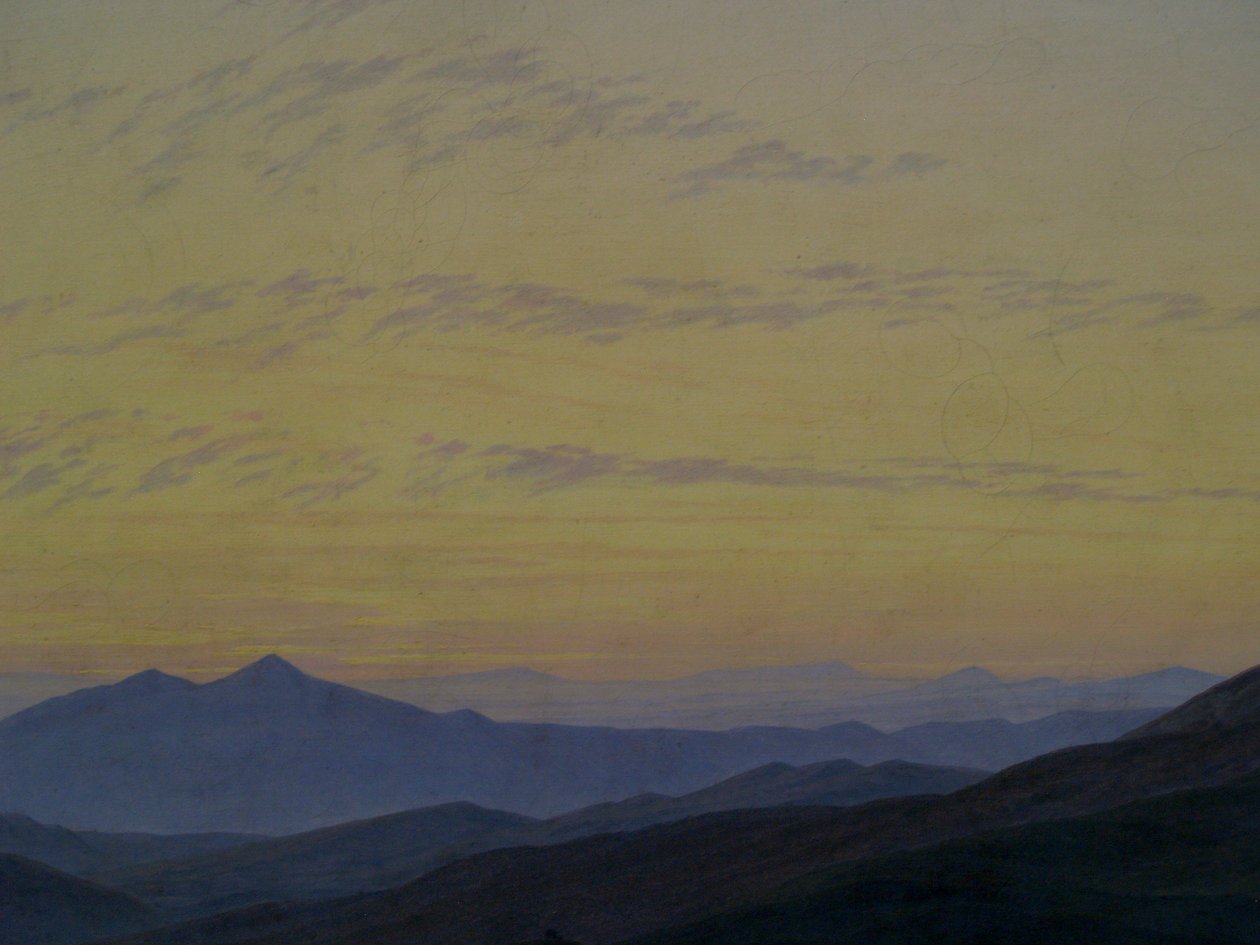 Alemão: As Montanhas Gigantes As Montanhas Gigantes de Caspar David Friedrich