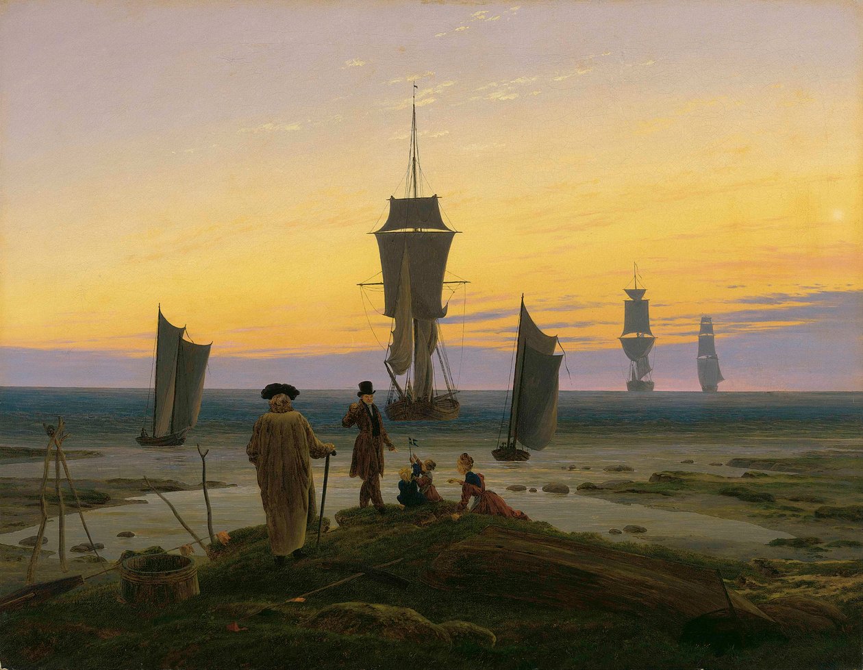 Alemão: Die Lebensstufen As fases da vida de Caspar David Friedrich