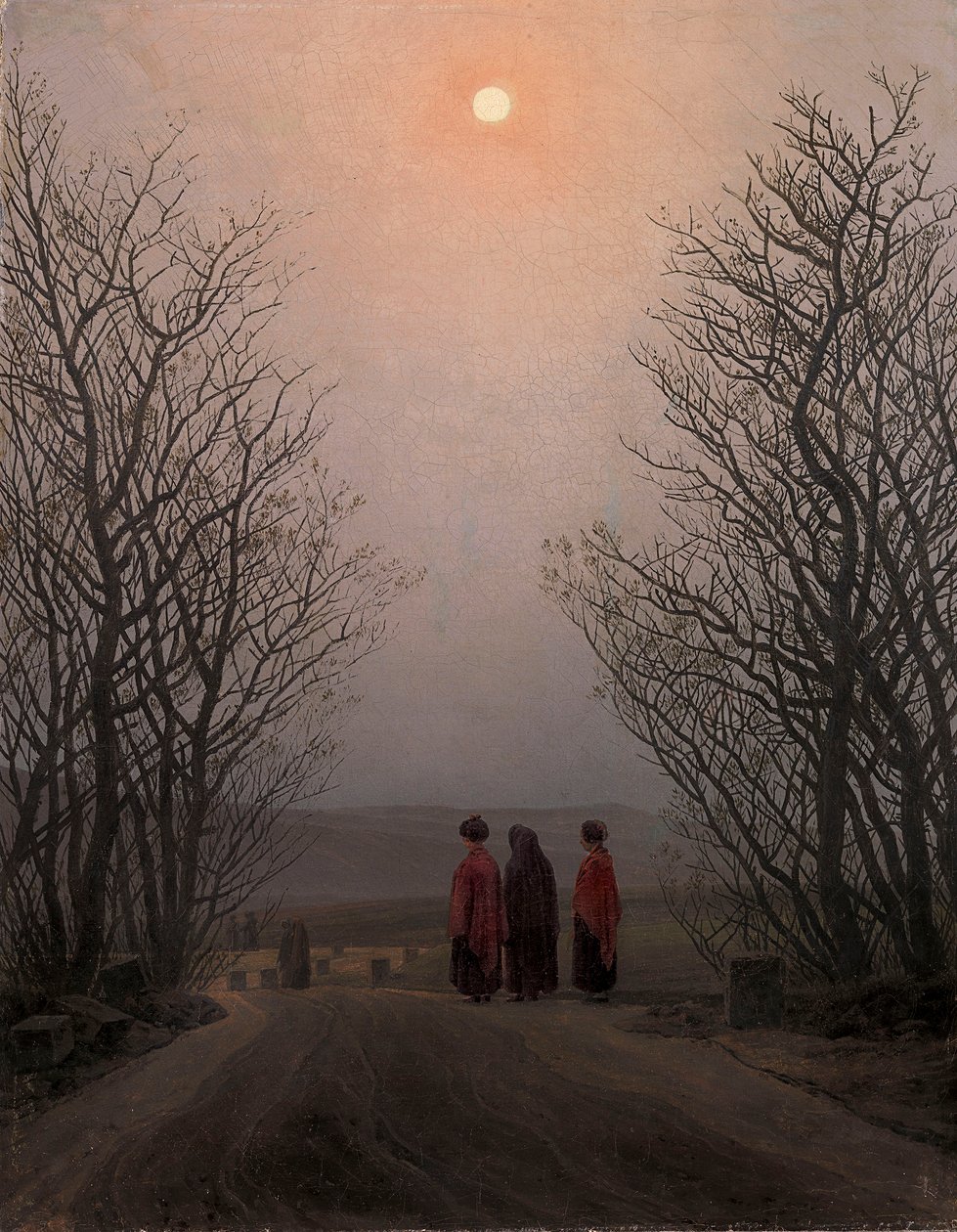 Alemão: Ostermorgen Manhã de Páscoa de Caspar David Friedrich