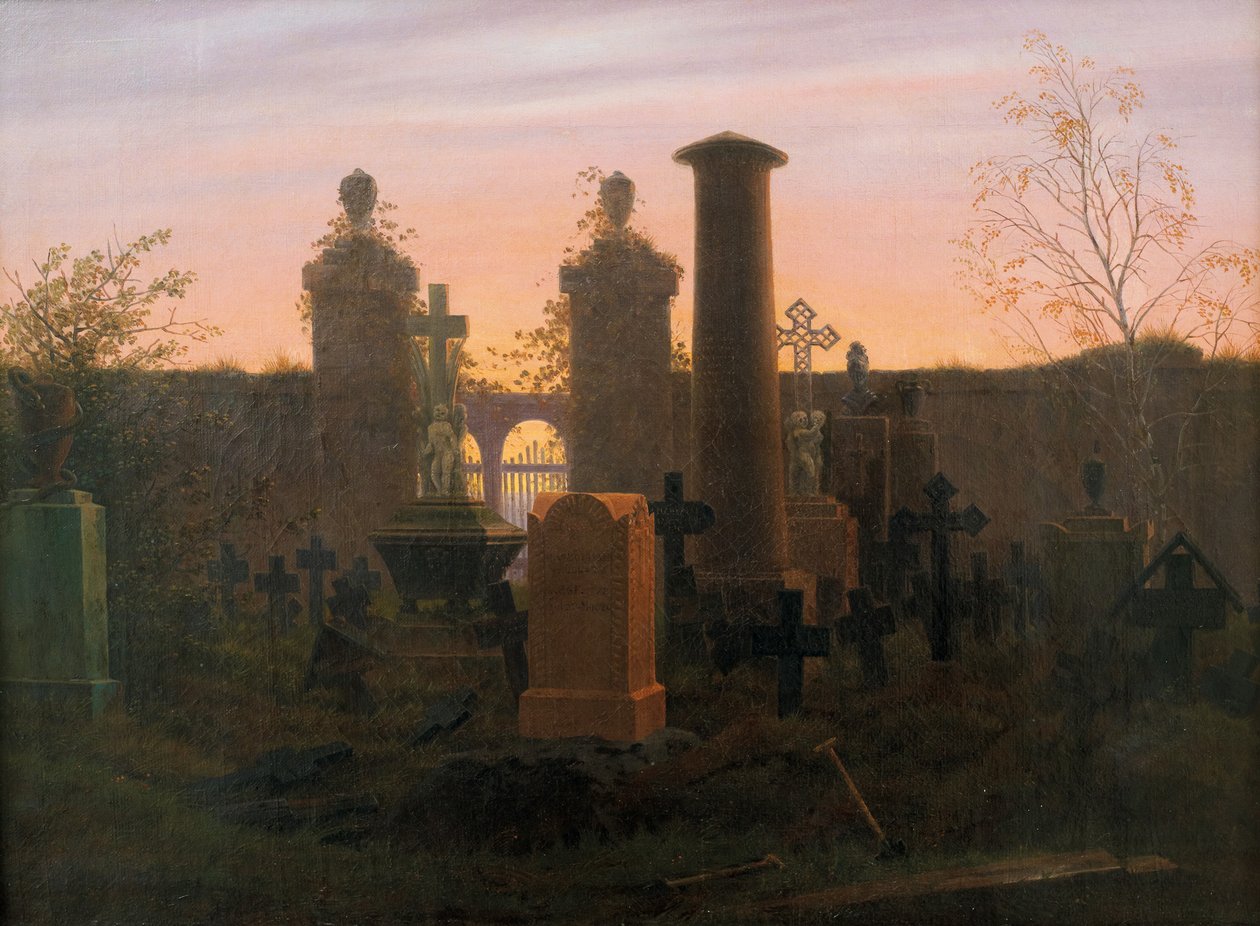 Kügelgens Grave, 1821-1822 de Caspar David Friedrich
