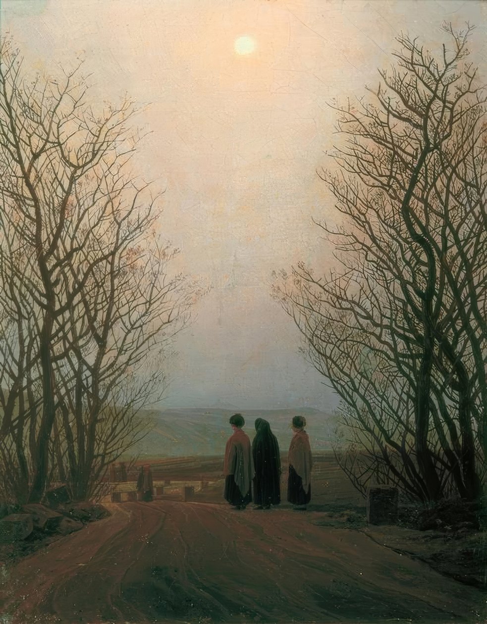 manhã de Páscoa de Caspar David Friedrich