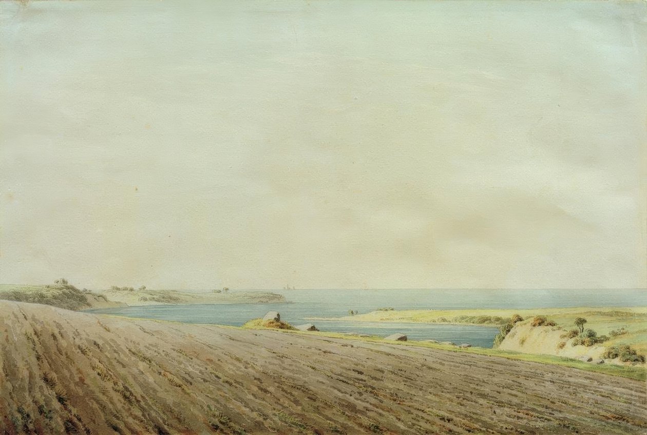 Mar Báltico em Rügen de Caspar David Friedrich