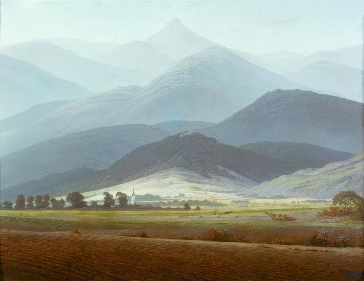montanha gigante de Caspar David Friedrich