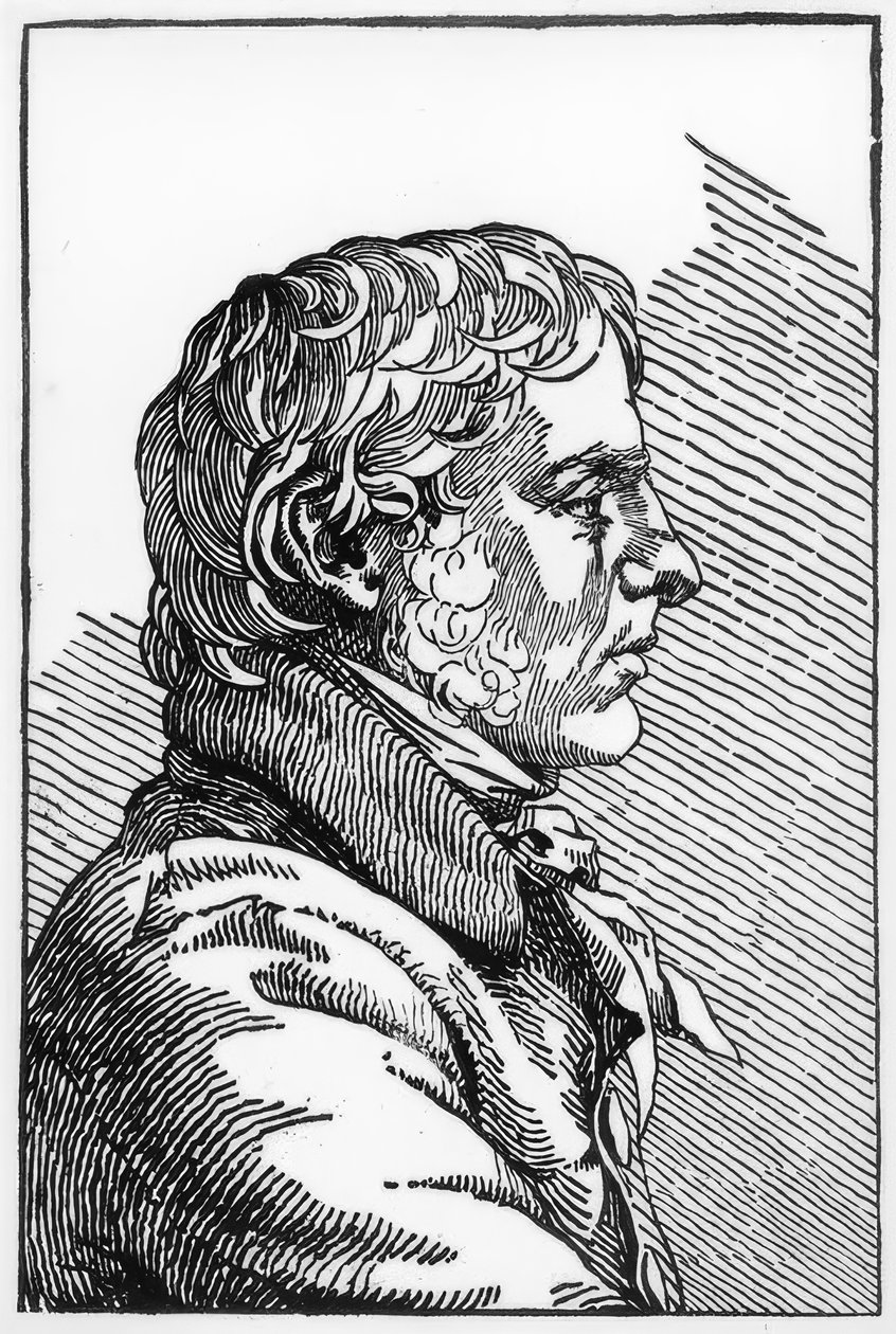 auto-retrato de Caspar David Friedrich