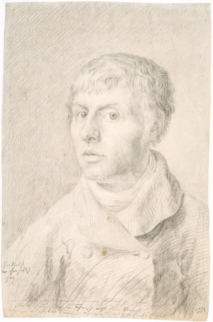 Auto-retrato de Caspar David Friedrich