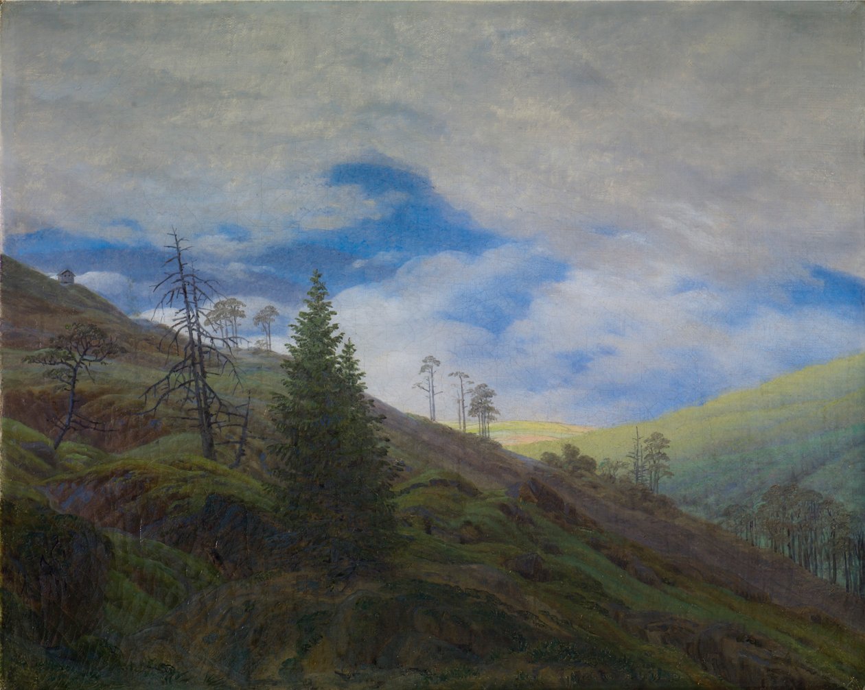 Raio de Sol nas Montanhas Gigantes de Caspar David Friedrich