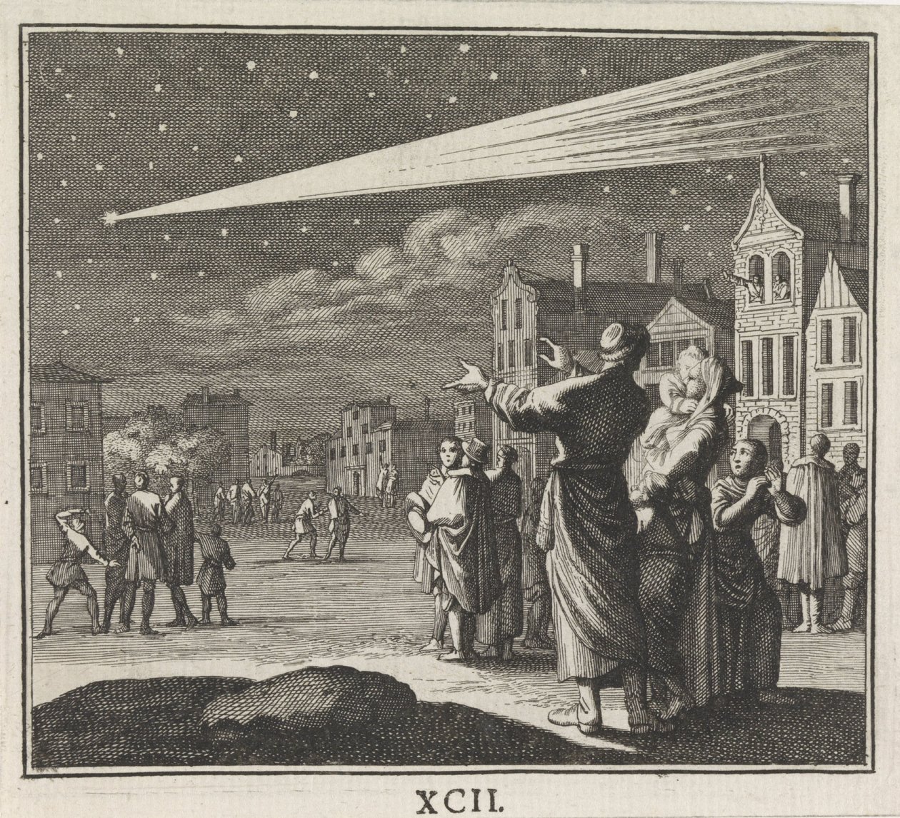 Emblema: cometa de Caspar Luyken