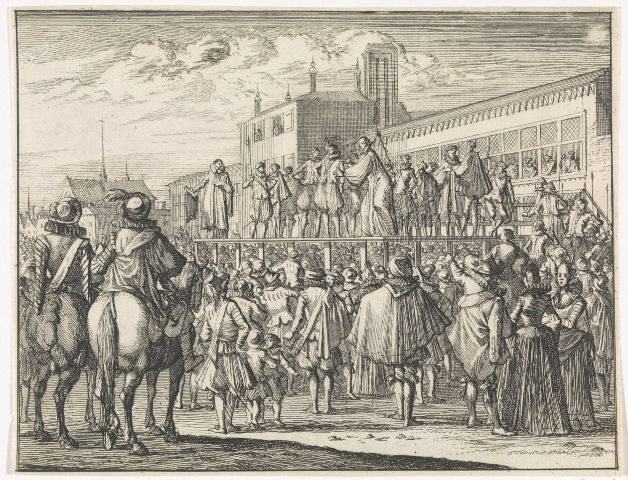 Discurso público do mestre Godefroy Bousart em Atrecht de Caspar Luyken