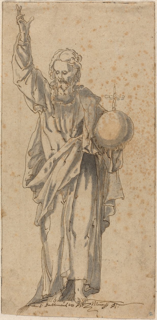 Antes de Cristo como Salvador de Caspar Meneller