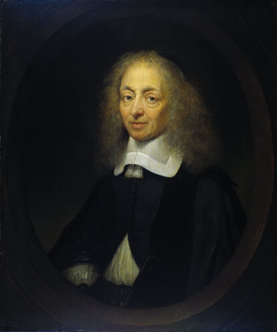 Retrato de Constantijn Huygens (1596-1687) de Caspar Netscher