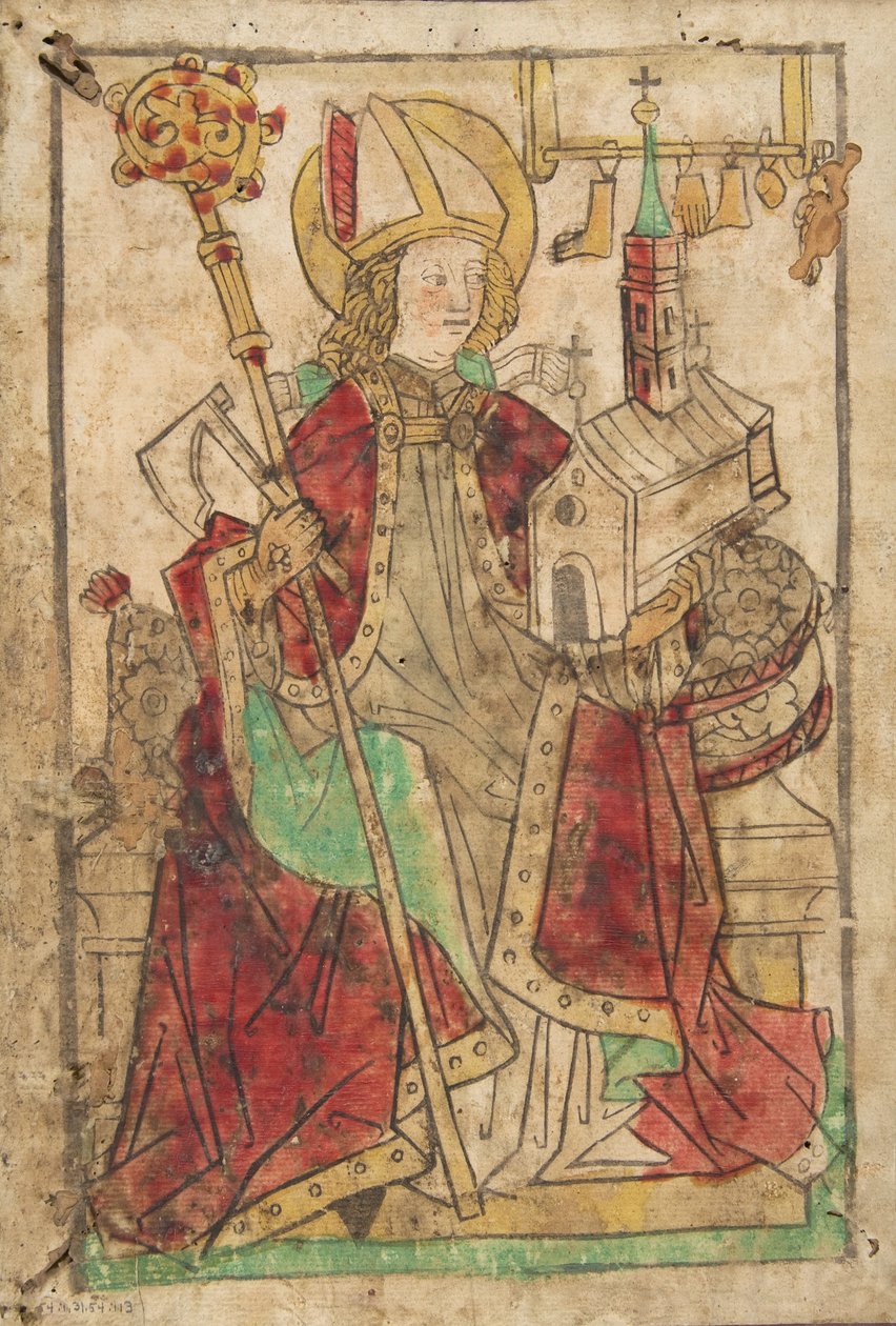 Saint Wolfgang Sch.*1733a, século XV. de Casper