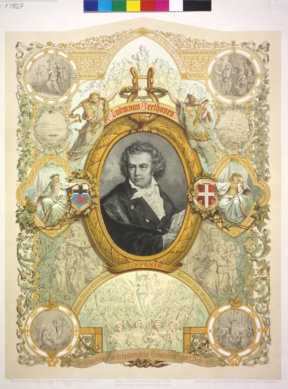 Ludwig van Beethoven de Casper Johann Nepomuk Scheuren
