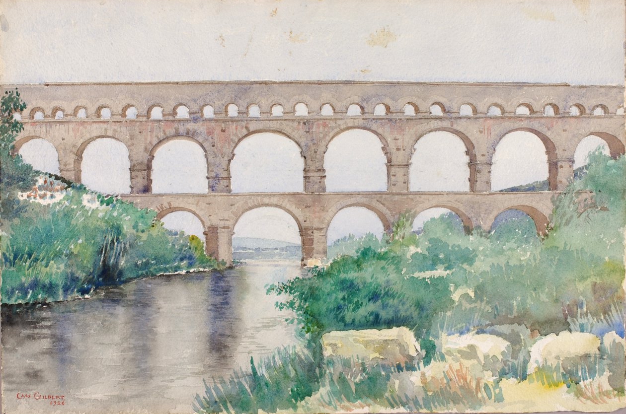 Aqueduto, s.d. de Cass Gilbert